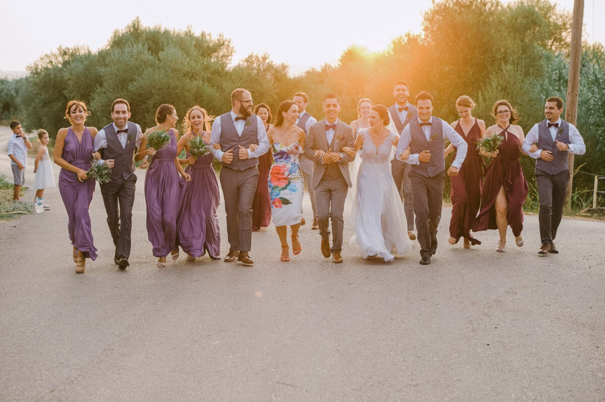 Canadian destination wedding in Kalamata, Greece