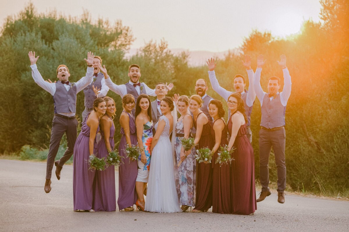 Canadian wedding celebration in Kalamata, Messinia