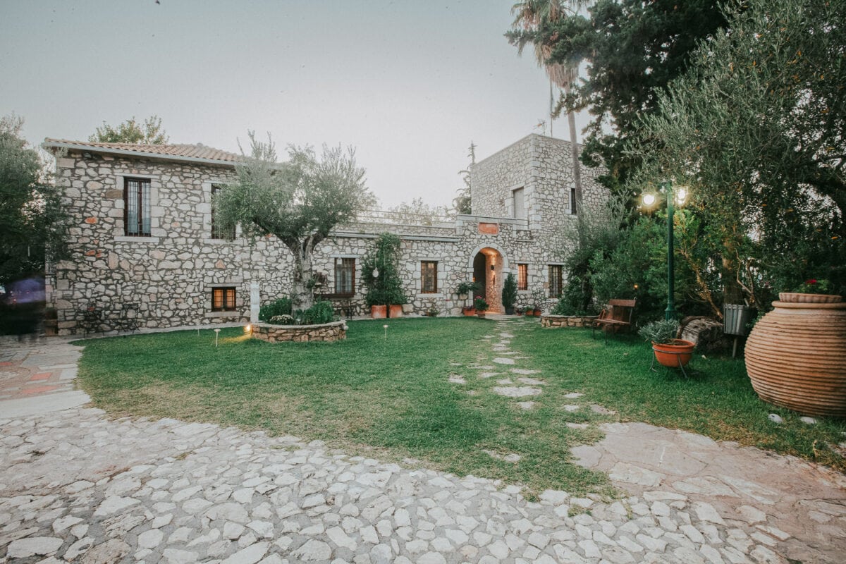 Wedding reception at Ktima Pola in Messinia