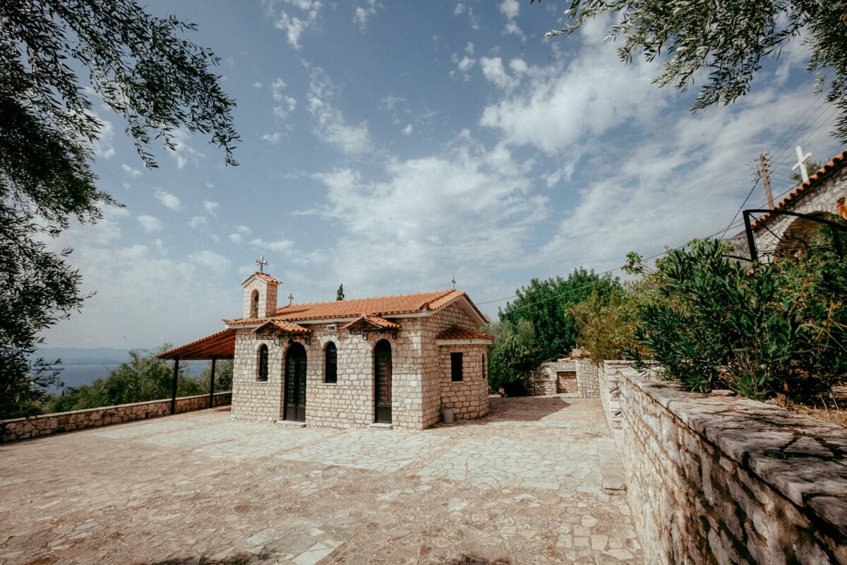 Summer wedding ceremony in Kalamata, Greece