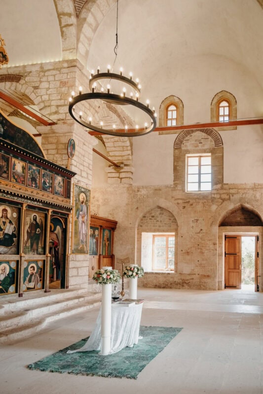 Church of the Transfiguration of the Saviour inside Niokastro in Pylos