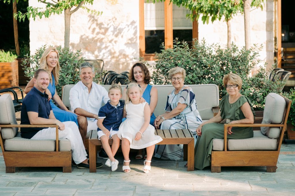 Family photos at Costa Navarino 12