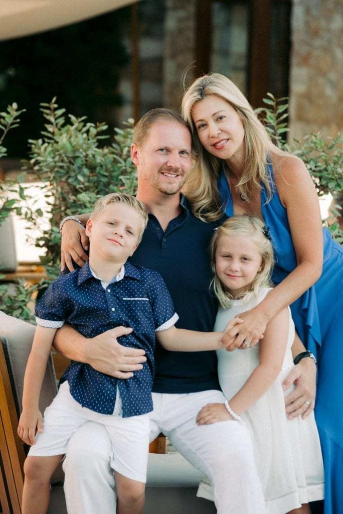 Family photos at Costa Navarino 6
