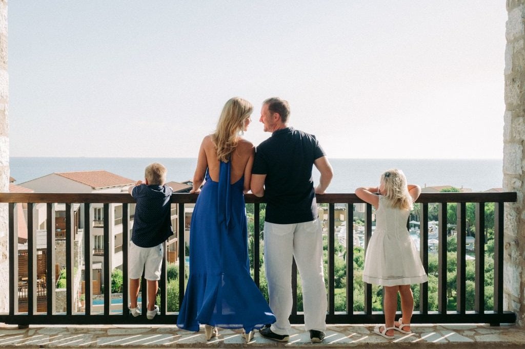 Family photos at Costa Navarino 7