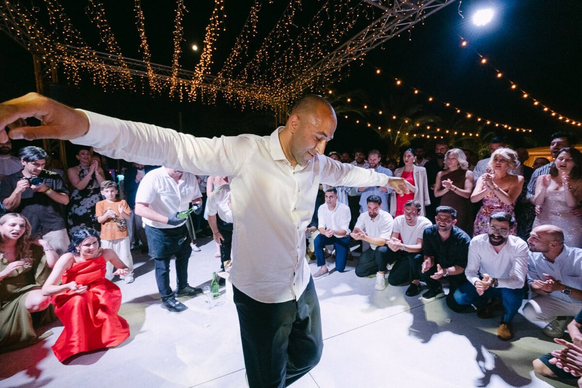 Wedding party at Akrotiri Venue in Kalamata